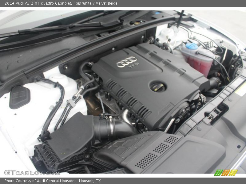 Ibis White / Velvet Beige 2014 Audi A5 2.0T quattro Cabriolet