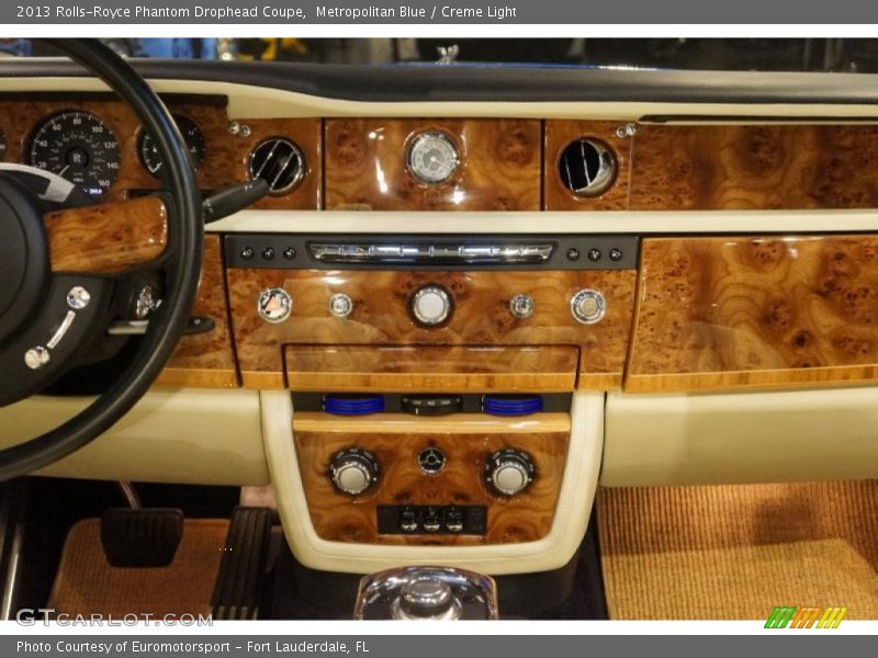 Metropolitan Blue / Creme Light 2013 Rolls-Royce Phantom Drophead Coupe