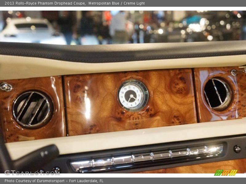 Metropolitan Blue / Creme Light 2013 Rolls-Royce Phantom Drophead Coupe