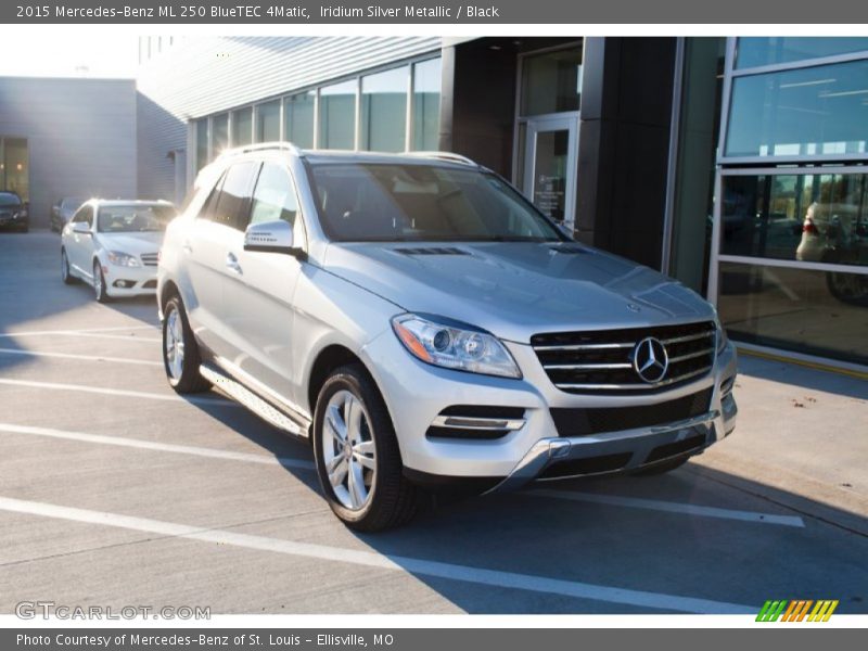 Iridium Silver Metallic / Black 2015 Mercedes-Benz ML 250 BlueTEC 4Matic