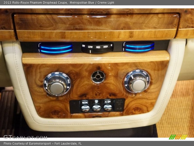 Metropolitan Blue / Creme Light 2013 Rolls-Royce Phantom Drophead Coupe