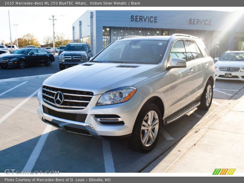 Iridium Silver Metallic / Black 2015 Mercedes-Benz ML 250 BlueTEC 4Matic