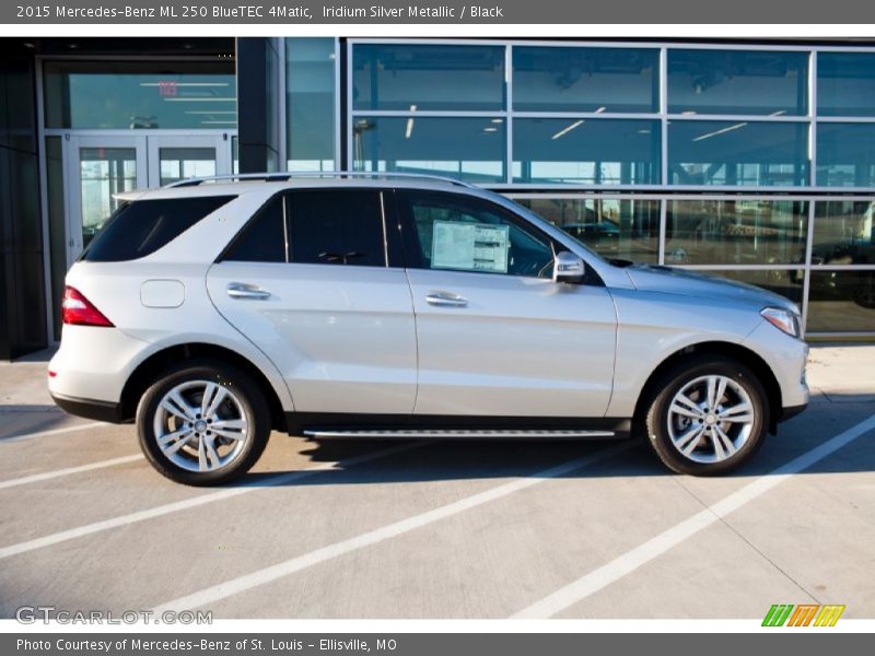 Iridium Silver Metallic / Black 2015 Mercedes-Benz ML 250 BlueTEC 4Matic