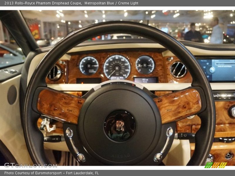 Metropolitan Blue / Creme Light 2013 Rolls-Royce Phantom Drophead Coupe