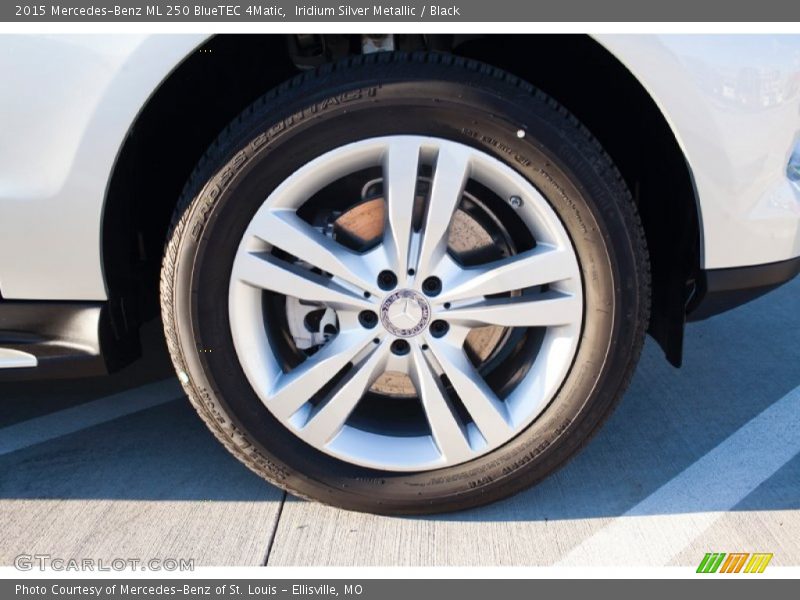 Iridium Silver Metallic / Black 2015 Mercedes-Benz ML 250 BlueTEC 4Matic