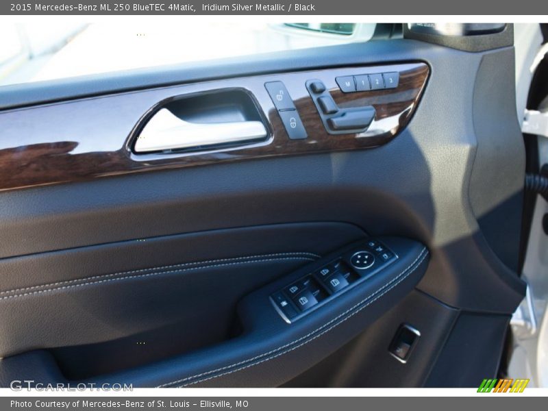Iridium Silver Metallic / Black 2015 Mercedes-Benz ML 250 BlueTEC 4Matic