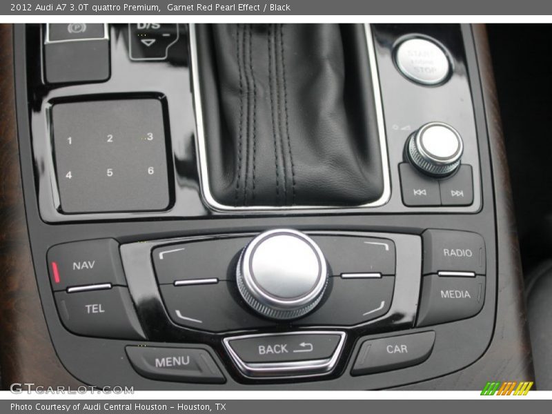 Controls of 2012 A7 3.0T quattro Premium