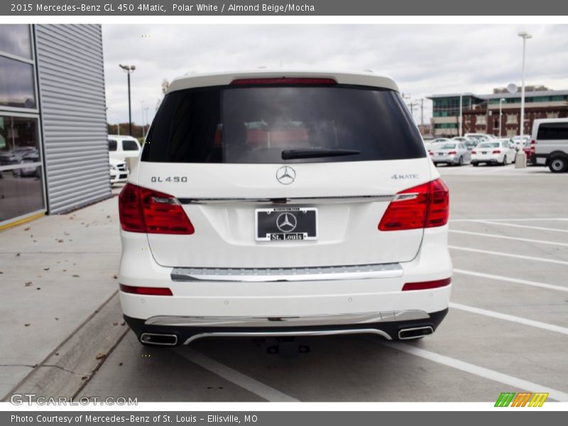 Polar White / Almond Beige/Mocha 2015 Mercedes-Benz GL 450 4Matic