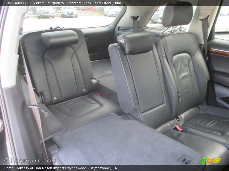Rear Seat of 2007 Q7 3.6 Premium quattro