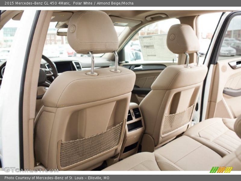 Polar White / Almond Beige/Mocha 2015 Mercedes-Benz GL 450 4Matic