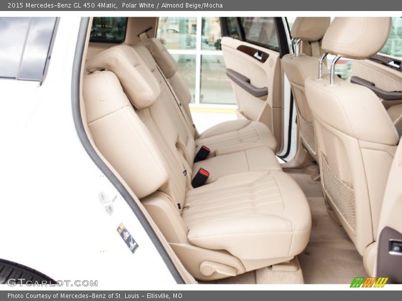 Polar White / Almond Beige/Mocha 2015 Mercedes-Benz GL 450 4Matic