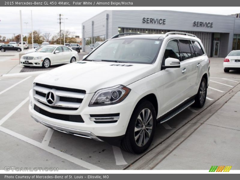 Polar White / Almond Beige/Mocha 2015 Mercedes-Benz GL 450 4Matic