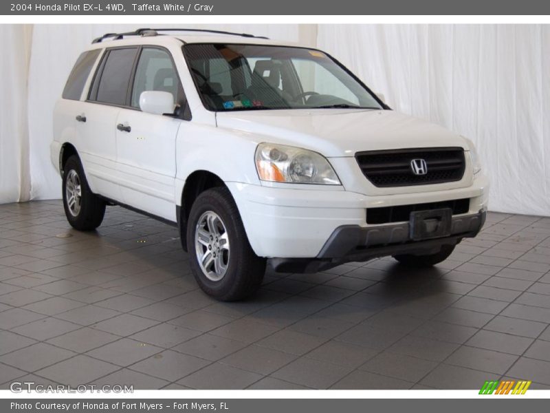 Taffeta White / Gray 2004 Honda Pilot EX-L 4WD