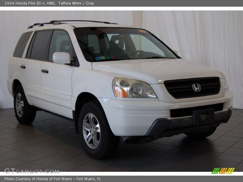 Taffeta White / Gray 2004 Honda Pilot EX-L 4WD