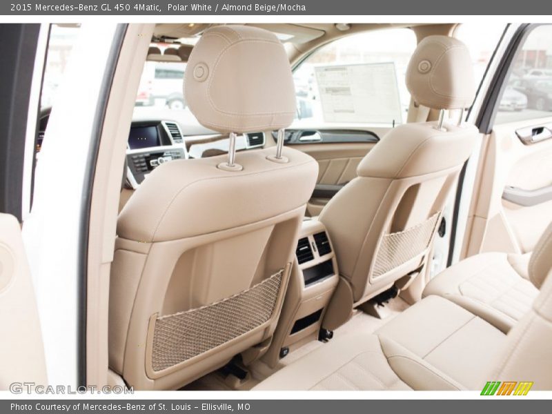 Polar White / Almond Beige/Mocha 2015 Mercedes-Benz GL 450 4Matic