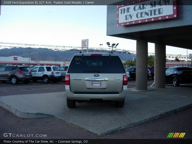 Pueblo Gold Metallic / Camel 2008 Ford Expedition EL XLT 4x4