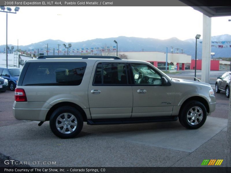 Pueblo Gold Metallic / Camel 2008 Ford Expedition EL XLT 4x4