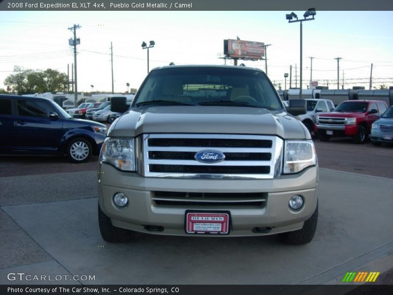 Pueblo Gold Metallic / Camel 2008 Ford Expedition EL XLT 4x4