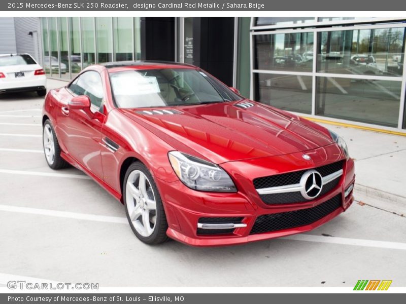 Front 3/4 View of 2015 SLK 250 Roadster
