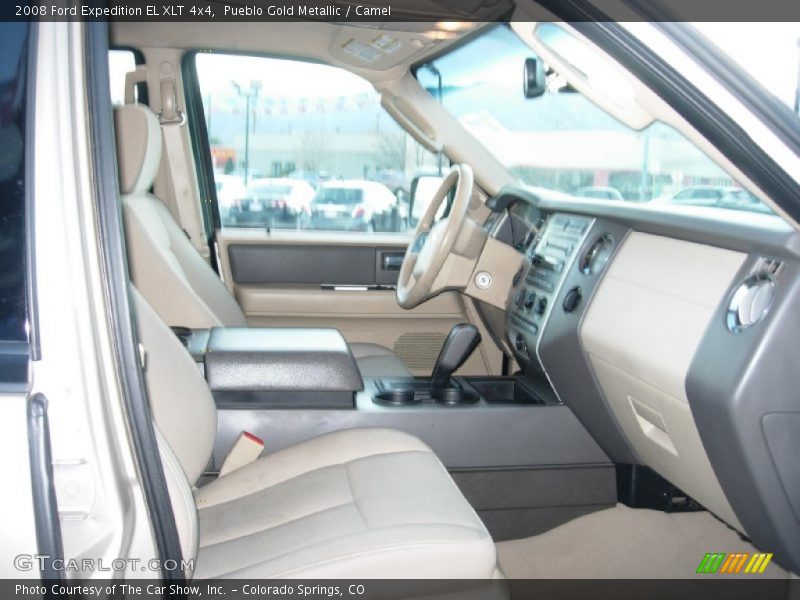 Pueblo Gold Metallic / Camel 2008 Ford Expedition EL XLT 4x4
