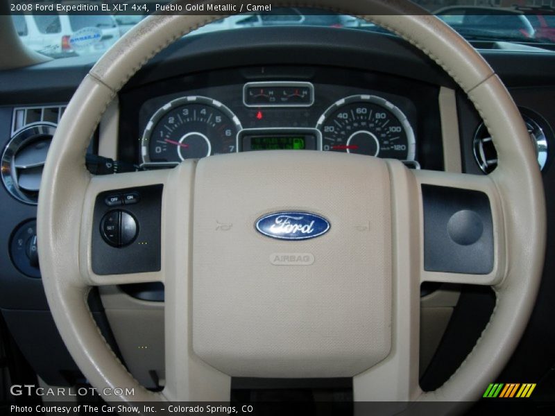 Pueblo Gold Metallic / Camel 2008 Ford Expedition EL XLT 4x4
