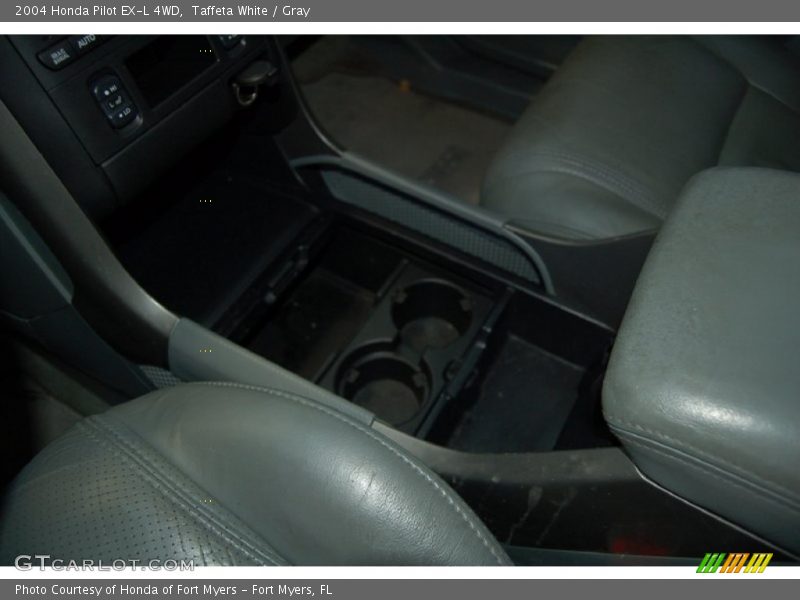 Taffeta White / Gray 2004 Honda Pilot EX-L 4WD