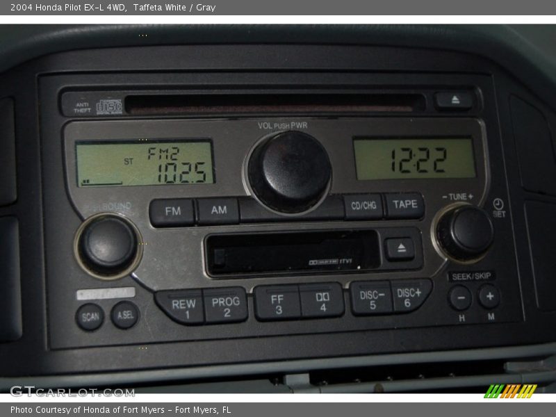 Taffeta White / Gray 2004 Honda Pilot EX-L 4WD