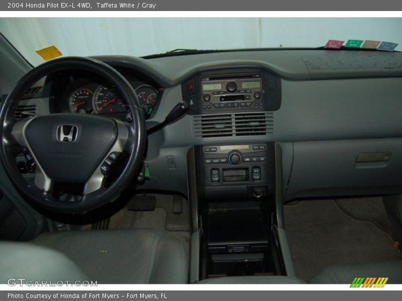 Taffeta White / Gray 2004 Honda Pilot EX-L 4WD
