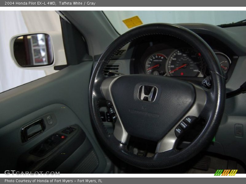 Taffeta White / Gray 2004 Honda Pilot EX-L 4WD
