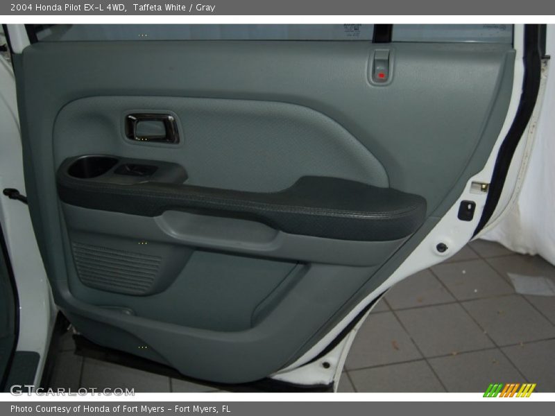 Taffeta White / Gray 2004 Honda Pilot EX-L 4WD