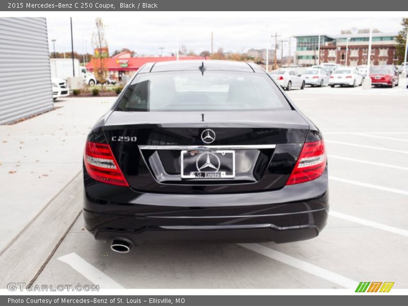 Black / Black 2015 Mercedes-Benz C 250 Coupe