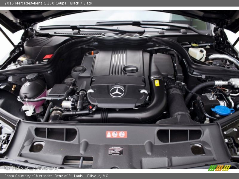 Black / Black 2015 Mercedes-Benz C 250 Coupe