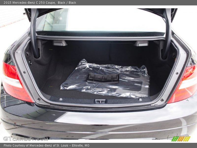 Black / Black 2015 Mercedes-Benz C 250 Coupe