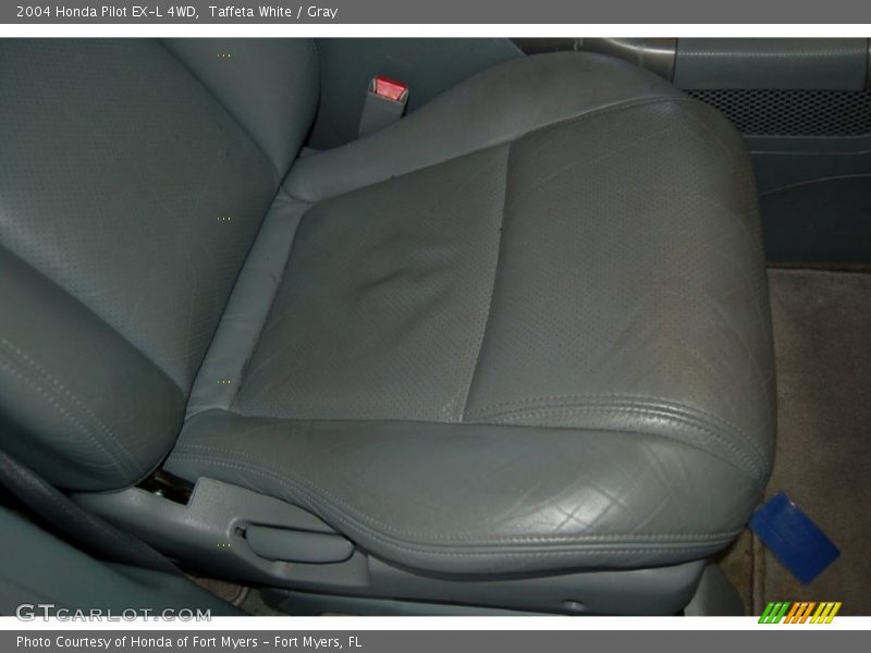 Taffeta White / Gray 2004 Honda Pilot EX-L 4WD