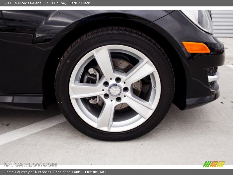 Black / Black 2015 Mercedes-Benz C 250 Coupe