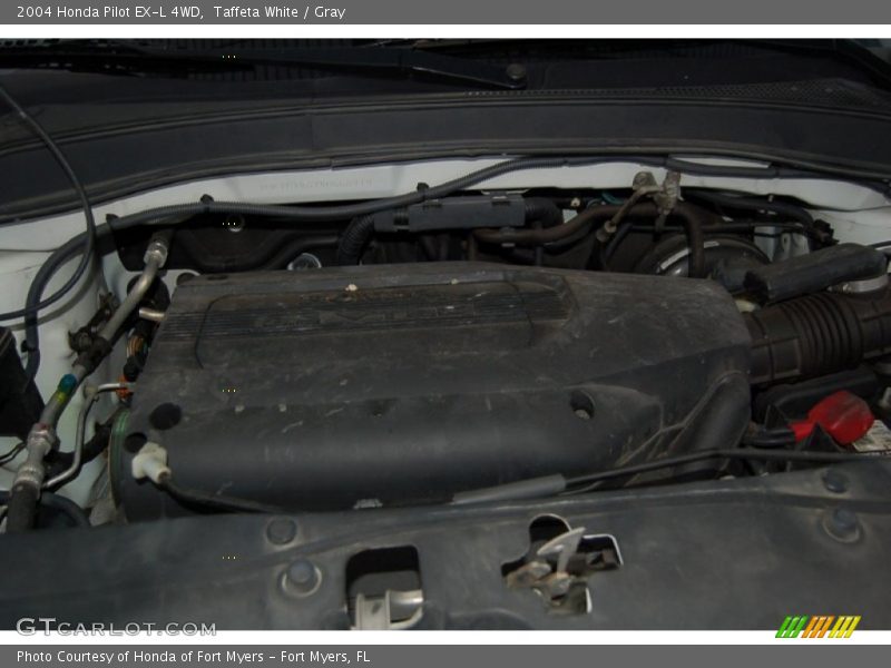 Taffeta White / Gray 2004 Honda Pilot EX-L 4WD