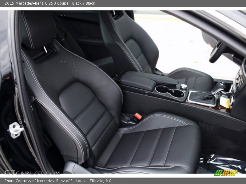 Black / Black 2015 Mercedes-Benz C 250 Coupe