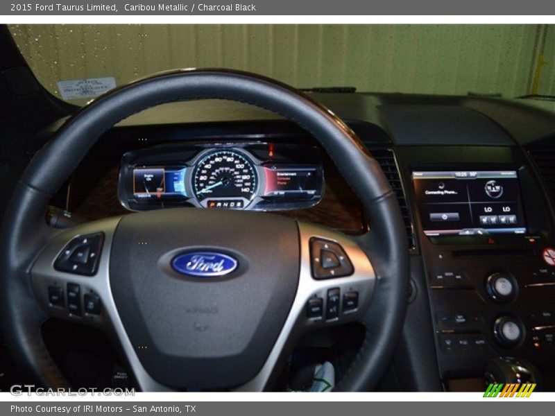 Caribou Metallic / Charcoal Black 2015 Ford Taurus Limited