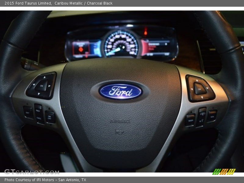Caribou Metallic / Charcoal Black 2015 Ford Taurus Limited