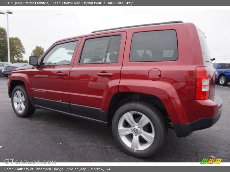 Deep Cherry Red Crystal Pearl / Dark Slate Gray 2015 Jeep Patriot Latitude