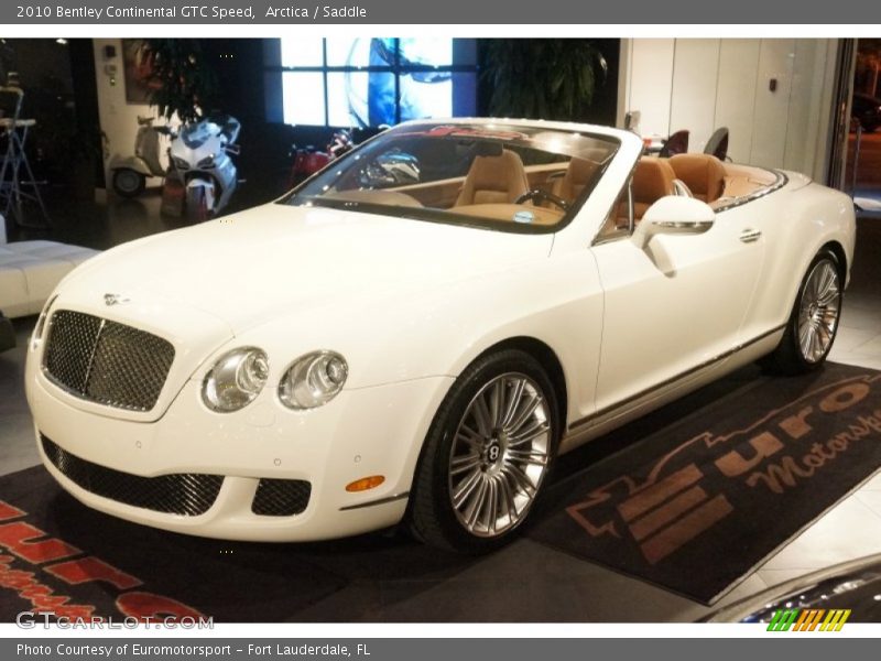 Arctica / Saddle 2010 Bentley Continental GTC Speed