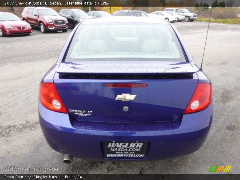 Laser Blue Metallic / Gray 2007 Chevrolet Cobalt LT Sedan