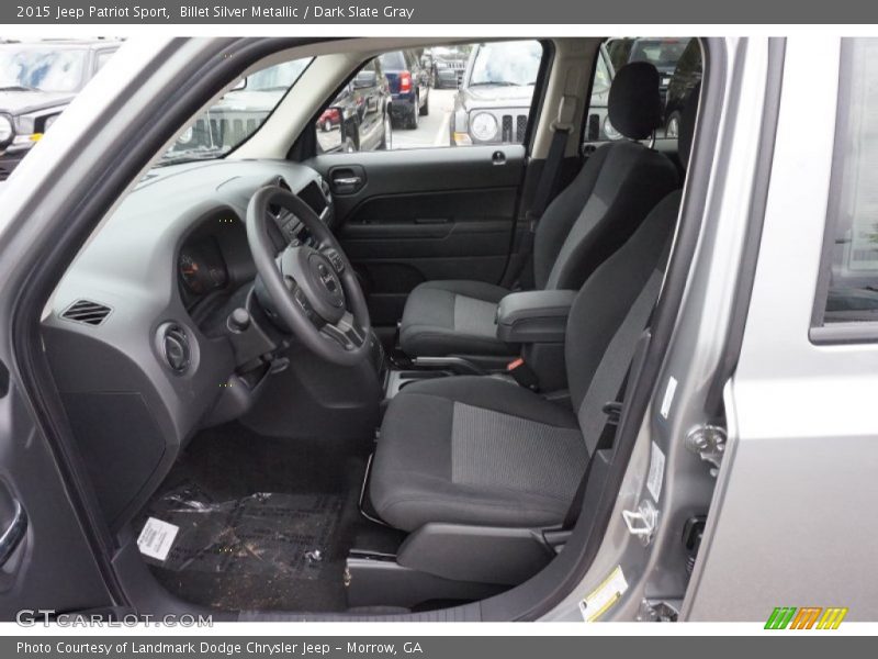 Billet Silver Metallic / Dark Slate Gray 2015 Jeep Patriot Sport