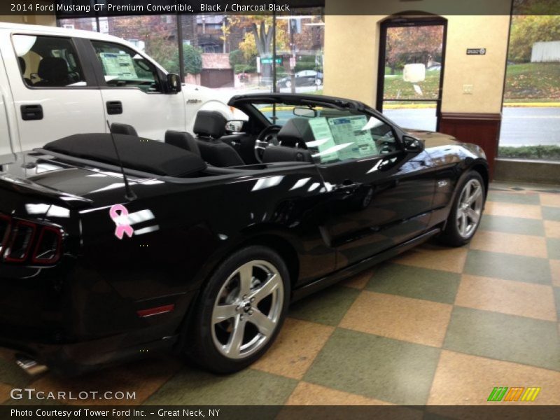 Black / Charcoal Black 2014 Ford Mustang GT Premium Convertible