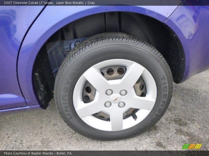Laser Blue Metallic / Gray 2007 Chevrolet Cobalt LT Sedan
