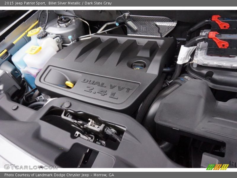 Billet Silver Metallic / Dark Slate Gray 2015 Jeep Patriot Sport