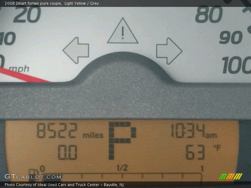 Light Yellow / Grey 2008 Smart fortwo pure coupe
