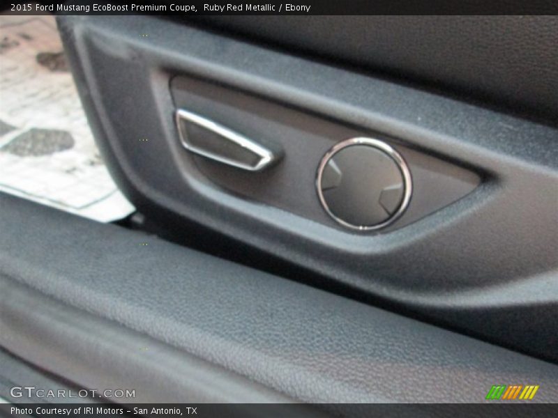 Controls of 2015 Mustang EcoBoost Premium Coupe
