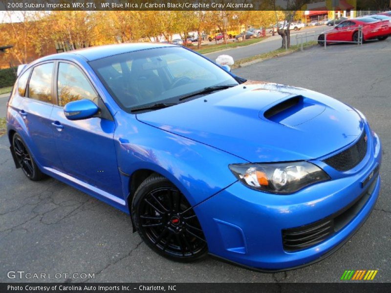 Front 3/4 View of 2008 Impreza WRX STi