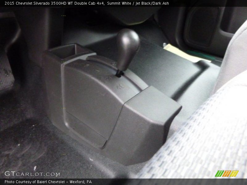 Summit White / Jet Black/Dark Ash 2015 Chevrolet Silverado 3500HD WT Double Cab 4x4